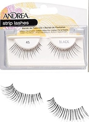 Lashes Strip Style 45 Black (6 Pack)