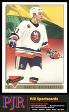 Darius Kasparaitis 1993-94 Topps Premier #443 New York Islanders