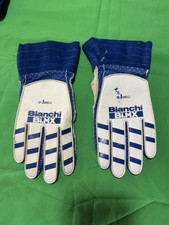 Guanti Da Bici “Bianchi”Bi.Mx By Armelli, Pelle Anni 80 Rarissimi! Size M