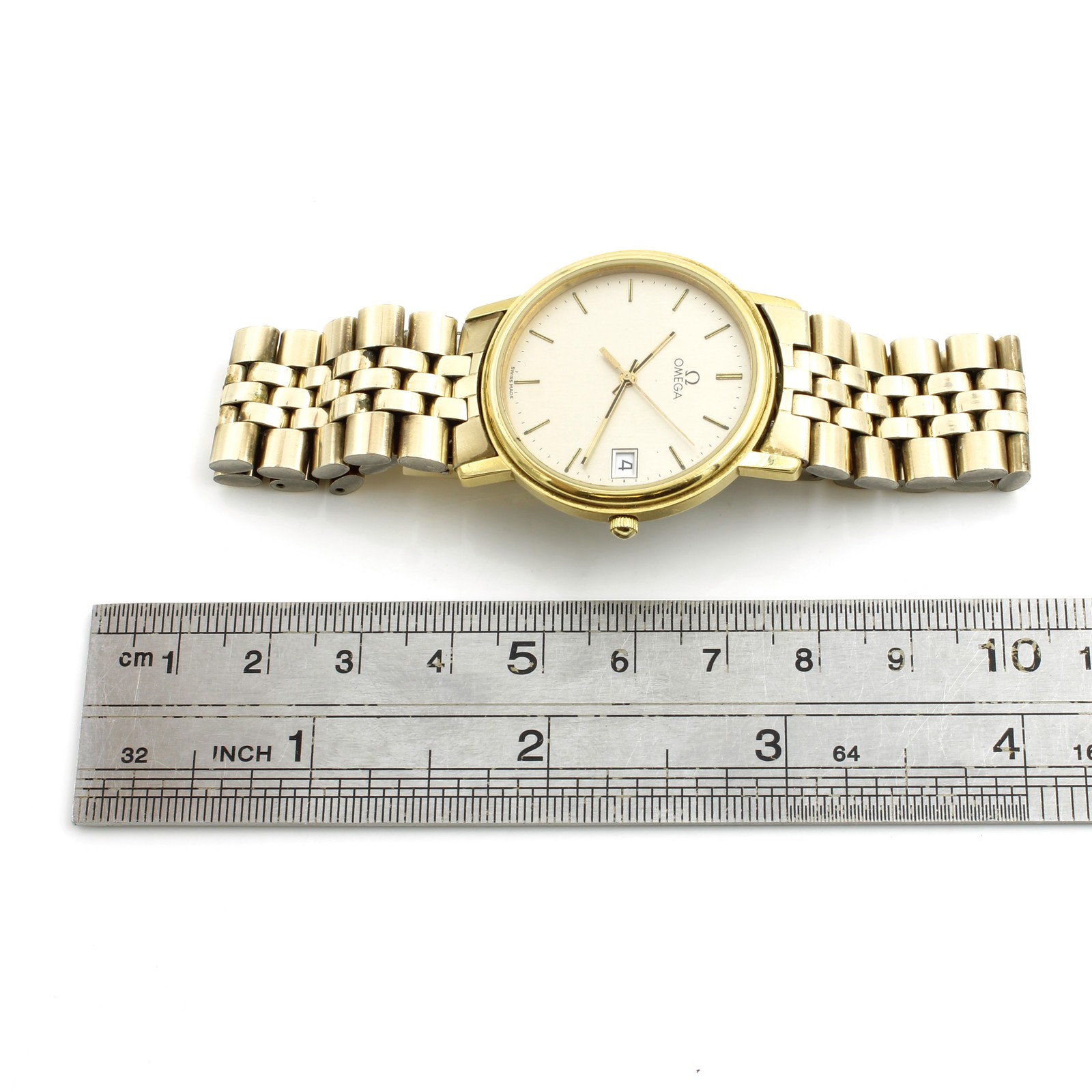 Omega De Ville 10k GP 32mm Ref #1432 Date Indicator 6… - Gem