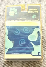 1999 Blues Clues Wall Boarder Stick Ups 15'x5" Priss Prints