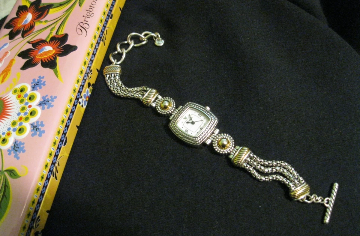 Brighton Dana Point New Battery Gold Tone Ladies Watch 36MM 7\