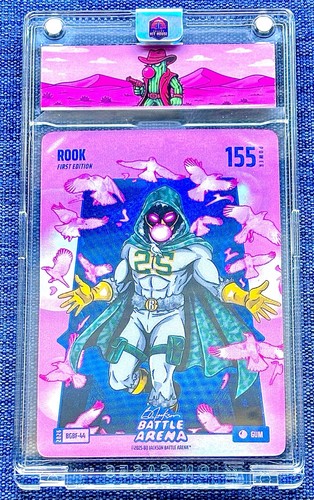 Bo Jackson Battle Arena ‘Rook’ Brent Rooker Bubble Gum Battlefoil #BGBF-44