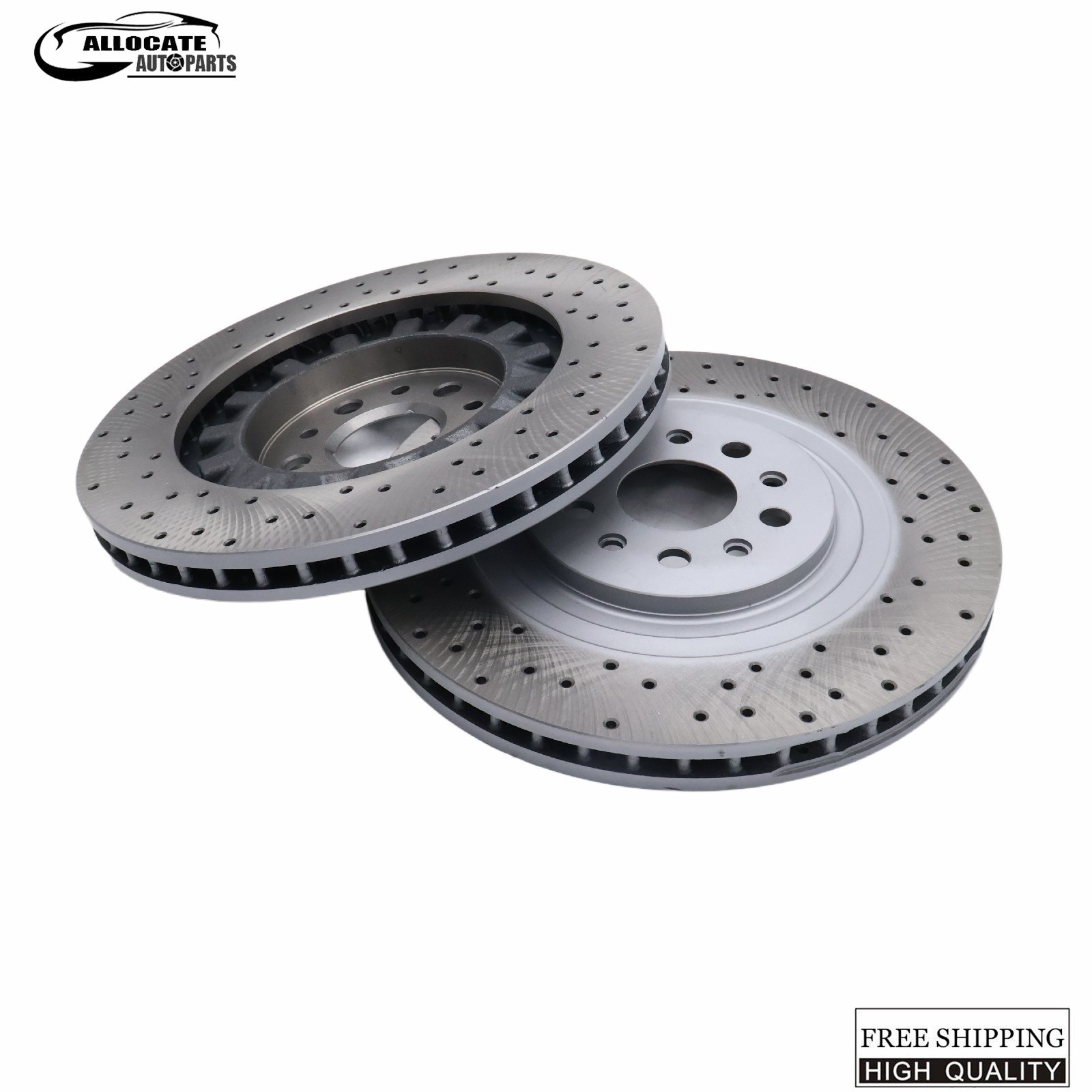 Maserati Ghibli 2014 Front Left, right Brake discs Pair P/N 670030935