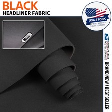 Car Roof Liner Replacement Knit Headliner Fabric Material Foam Backing 60" W