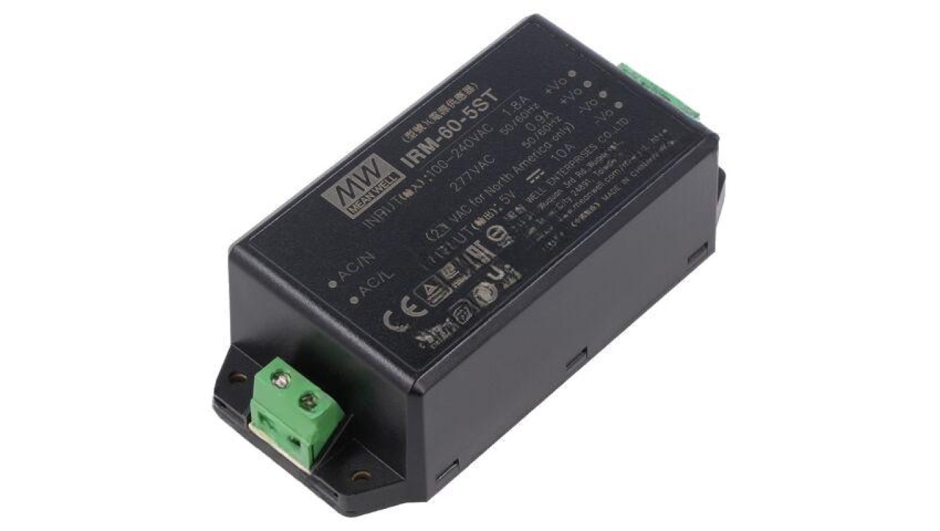 Switching power supply for modular installation 50W IRM-60-5ST