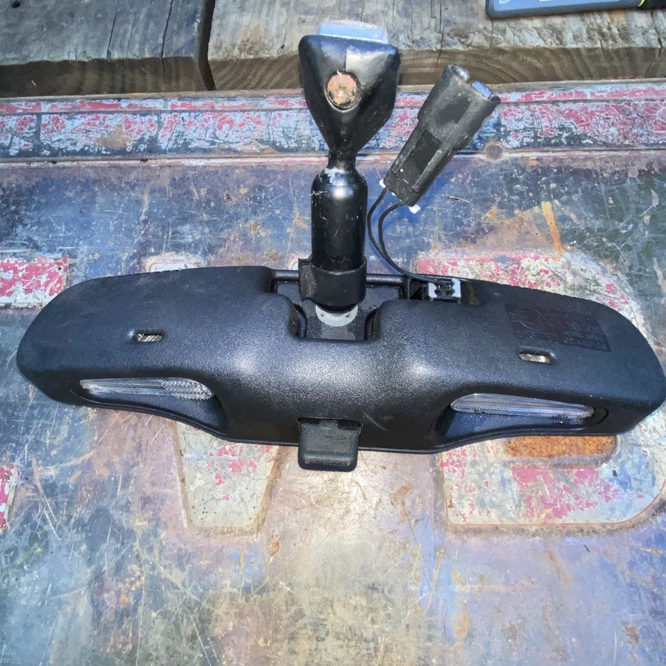 86-94 Chevy s10 BLAZER Gmc Jimmy S15 Sonoma ESPELHO DE VISÃO TRASEIRA com LUZES DE CÚPULA MAP - Imagem 2 de 4