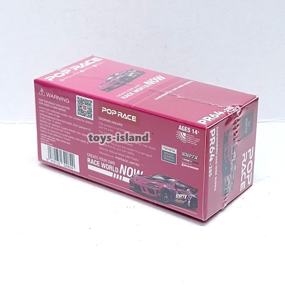 POPRACE PR64-285 1/64 DARWIN PRO 66G WBK SUPRA A90 1087X LION