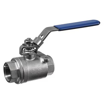 Usa Industrials Zusa-Vlv-146 Manual 2-Way Ball Valve, Npt, 304 Ss