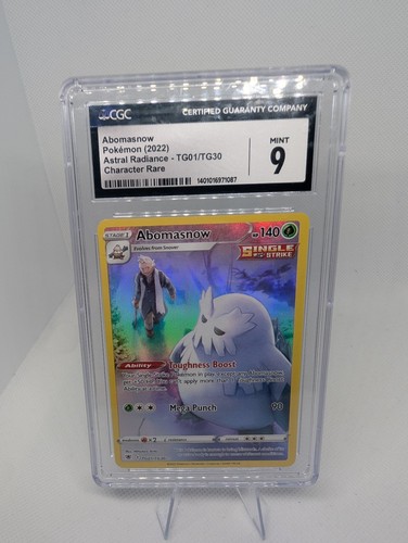 Abomasnow graded CGC 9 for sale on eBay