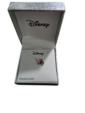 Sterling silver minnie Mouse necklace