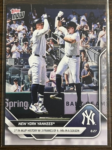 2025 Topps Now 615 NEW YORK YANKEES®