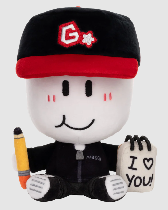 Makeship Plush Noobsquad Guesty Soybean YouTube Game Rare Only