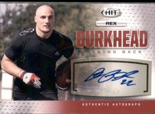 REX BURKHEAD #A15 2013 SAGE HIT Nebraska Cornhuskers NM
