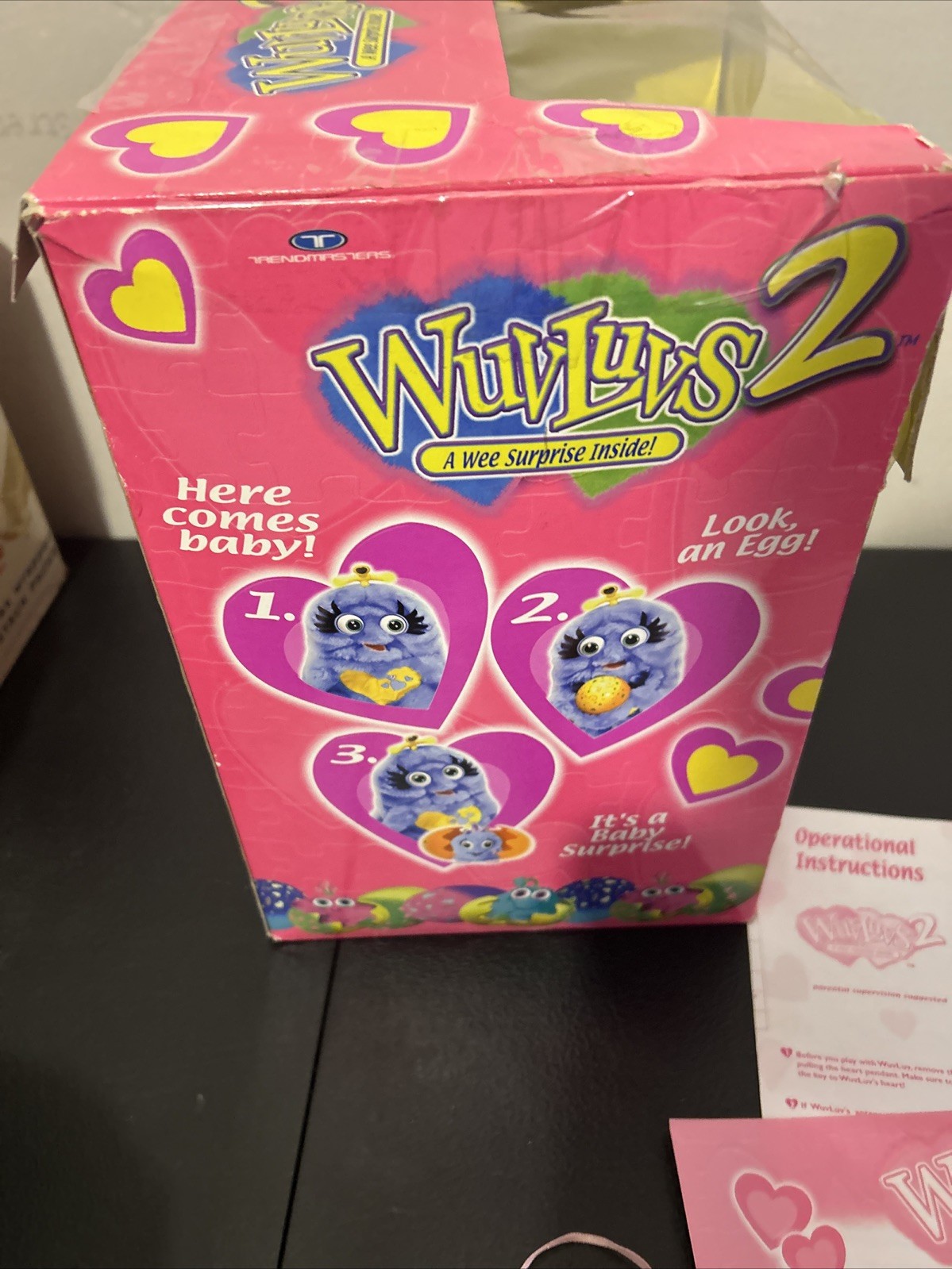 1999 TRENDMASTERS WUV LUVS 2 ELECTRONIC INTERACTIVE VINTAGE Wuvluvs 2 S2 Works!!