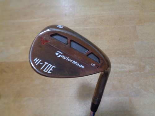 TaylorMade HI-TOE 60 Degree Wedge IRONS IRON 60.09 Hi Toe Steel S-Flex