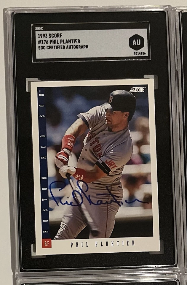 (4) Signed 1993 Score - Mark Wohlers Denny Neagle Sid Fernandez Plantier - SGC - Image 3 of 4