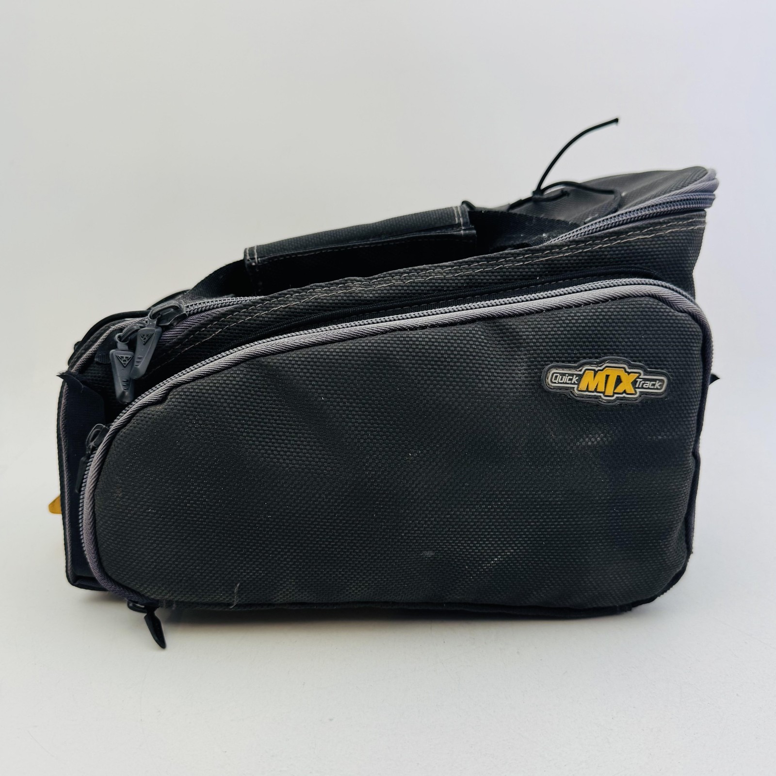 Topeak Quick MTX Track Trunk Bag Large Black Rear Rack Pack Bike Cycling B05