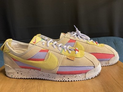 Nike Union La Cortez SP Lemon Frost Sneakers Size M8/W9.5