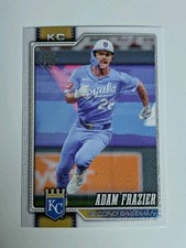 Adam Frazier 2026 Topps Series 1 Baseball Canvas Stock /50 Kansas City Royals