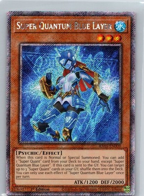 Super Quantum Blue Layer (Platinum Secret Rare) RA05-EN009 NM