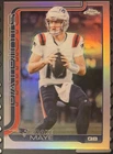 2025 Topps Chrome: Drake Maye Refractor