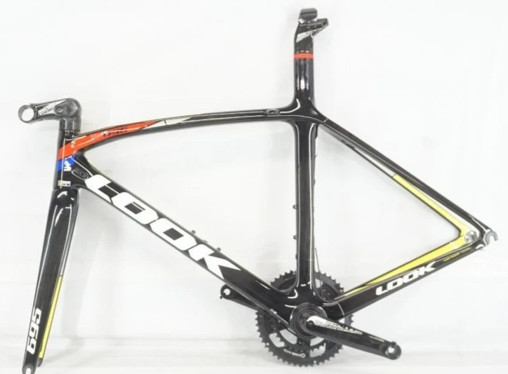Cadre Vélo Carbone Look 496 - Pièce Pour Vélo De Course - Occasion