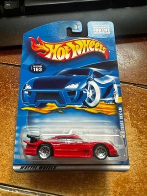 2000 Hot Wheels Mercedes CLK-LM #163 Red