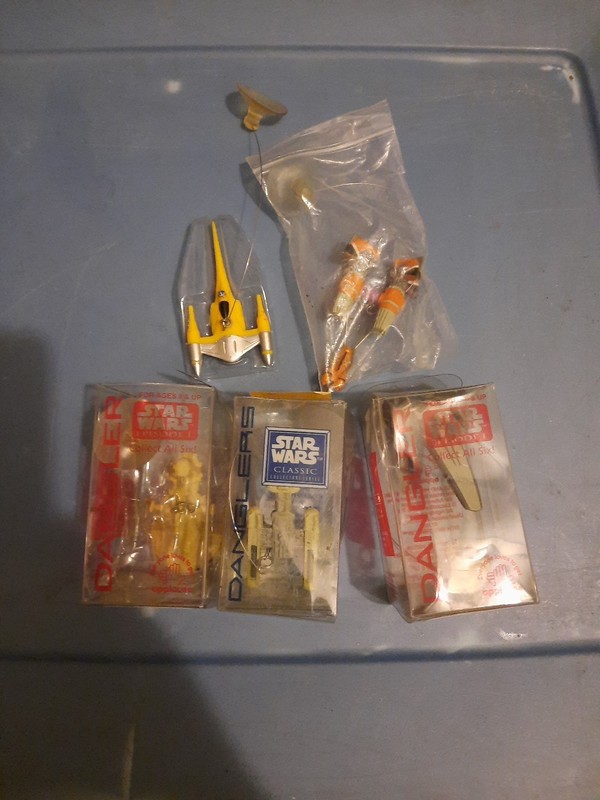  Star Wars: Episode 1 TPM 5 Danglers Applause 1999. NEW