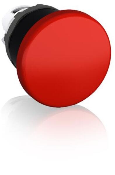 ABB MPM1-10R Mushroom Head Pushbutton 22.5mm 40mm Black