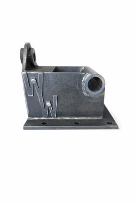 #ad WAIN ROY TAG QC27 1.25 PIN EXCAVATOR ATTACH COUPLER MOUNT BOLT ON PLATE $500.00