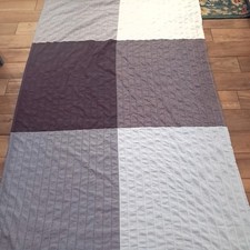 Colcha Ikea Angstorel 59x98" Azul Gris Bl…