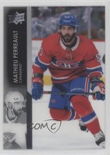 2021-22 Upper Deck Extended Series Clear Cut Mathieu Perreault #586 2vh