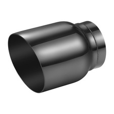 A-karck Double Wall Exhaust Tips Black Chrome 3 Inlet Muffler Tip Never Fading A-karck Double Wall Exhaust Tips Black Chrome 3 Inlet Muffler Tip Never Fading