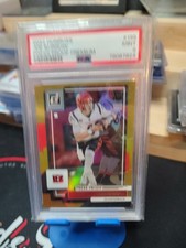 Joe Burrow GOLD  Press Proof Premium SP  PSA9  2022 DONRUSS