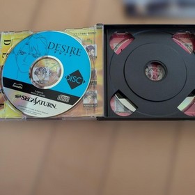 Vhtf/Trial Version Sega Saturn Desire Limited Edition Obi Postcard Included JPN