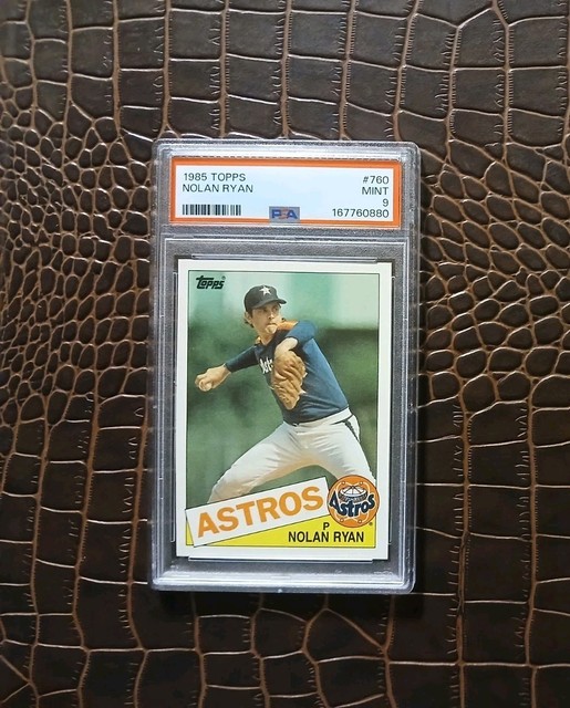 1985 Topps #760 Nolan RYAN🏆PSA 9🏆