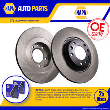 2x Par de discos de freno sólidos para CITROEN C4 SPACETOURER THP trasero 2018 en juego de 290 mm