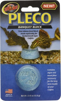 Spirulina Algae & Plankton Pleco Banquet Block - 0.45 Oz Fresh & Saltwater