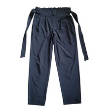 EUC Athleta Skyline Pants Paperbag Tapered Belted Elasticated High Waist Pants