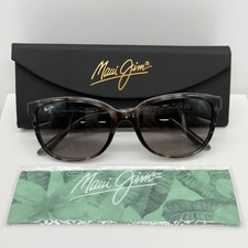 Maui Jim Honi MJ 758-11S Grey Tortoise Neutral Grey Polarized Sunglasses NOTE