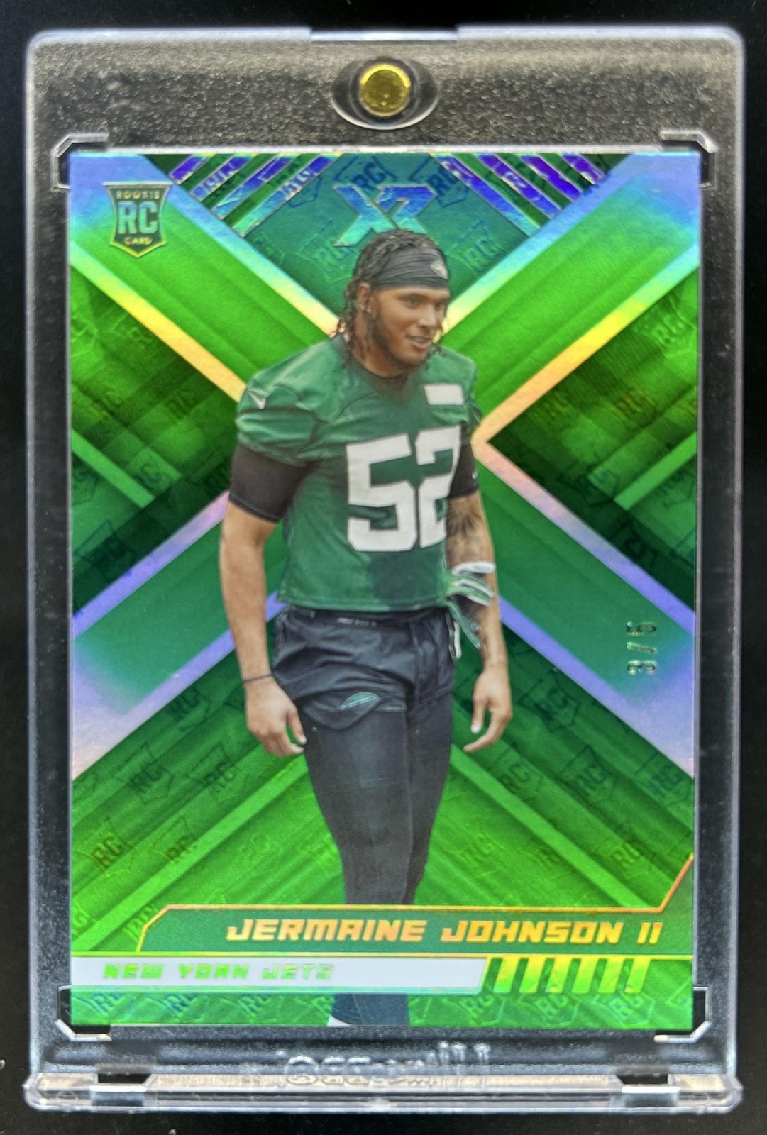 Jermaine Johnson II Panini XR #173 Green