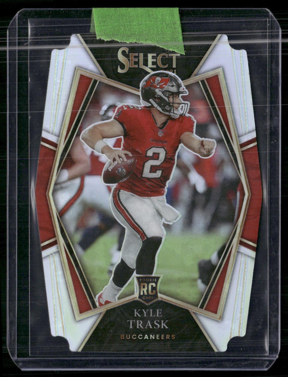 2021 Panini Select #163 Kyle Trask Silver Prizm