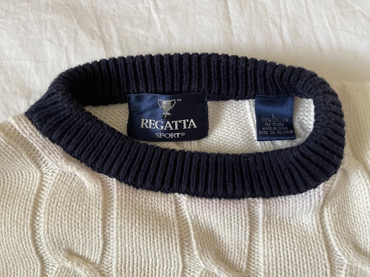 Regatta cable store crew neck jumper