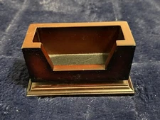 Bombay Company Wood Business Card Holder