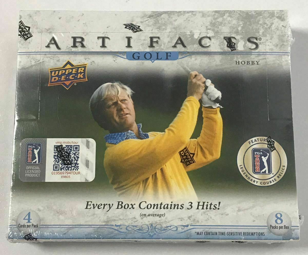 新品 2021 Upper Deck Artifacts Golf Box
