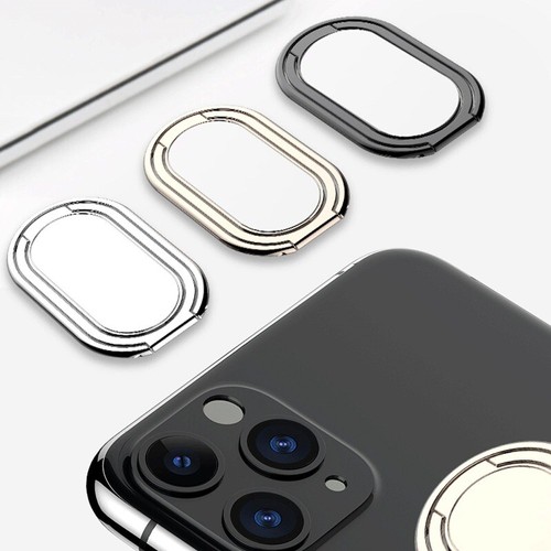 Silver Adjustable Mount Stand Foldable Phone Holder 360 Rotation Kickstand NEW - 第 6/8 張圖片