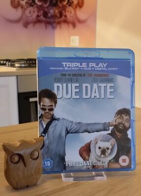 Blu-Ray Full HD 1080p '' Due Date '' Eng, Ita, De, Esp, Fra +