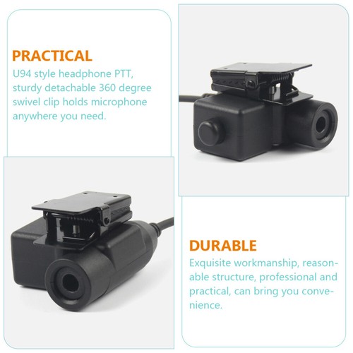 Ptt Bouton Plug Pour Radio Adaptateur PTT Adaptateur Push Talk - Zdjęcie 10 z 11