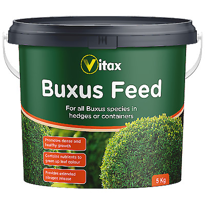 Vitax Buxus Feed Specialist Plant Food Granules Box Plants Hedges 5kg - Image 3